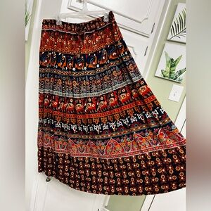 Earthbound full length skirt bohemian